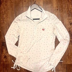 Straight Down - Women’s Golf Quarter Zip – Small